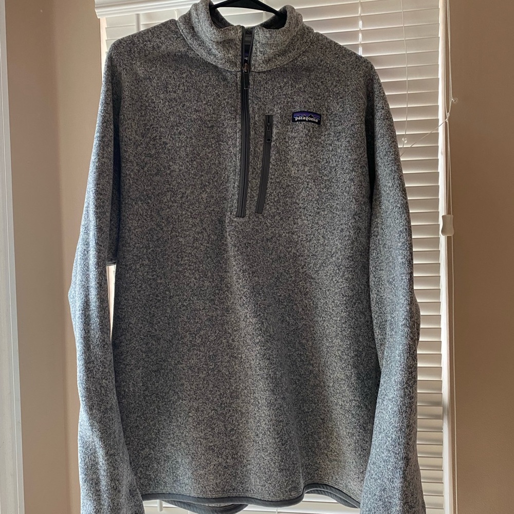 Patagonia mens gray better sweater XL